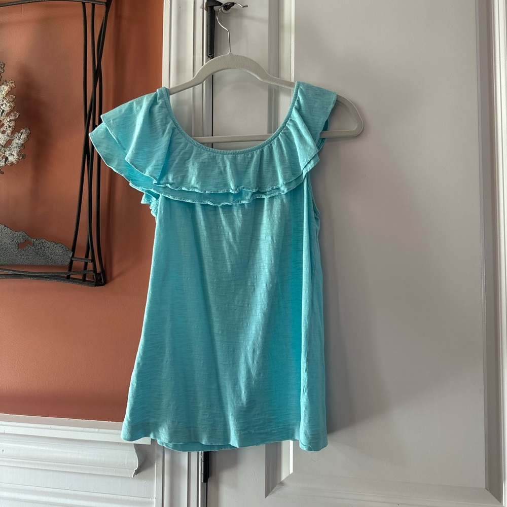 Lilly Pulitzer ruffle top